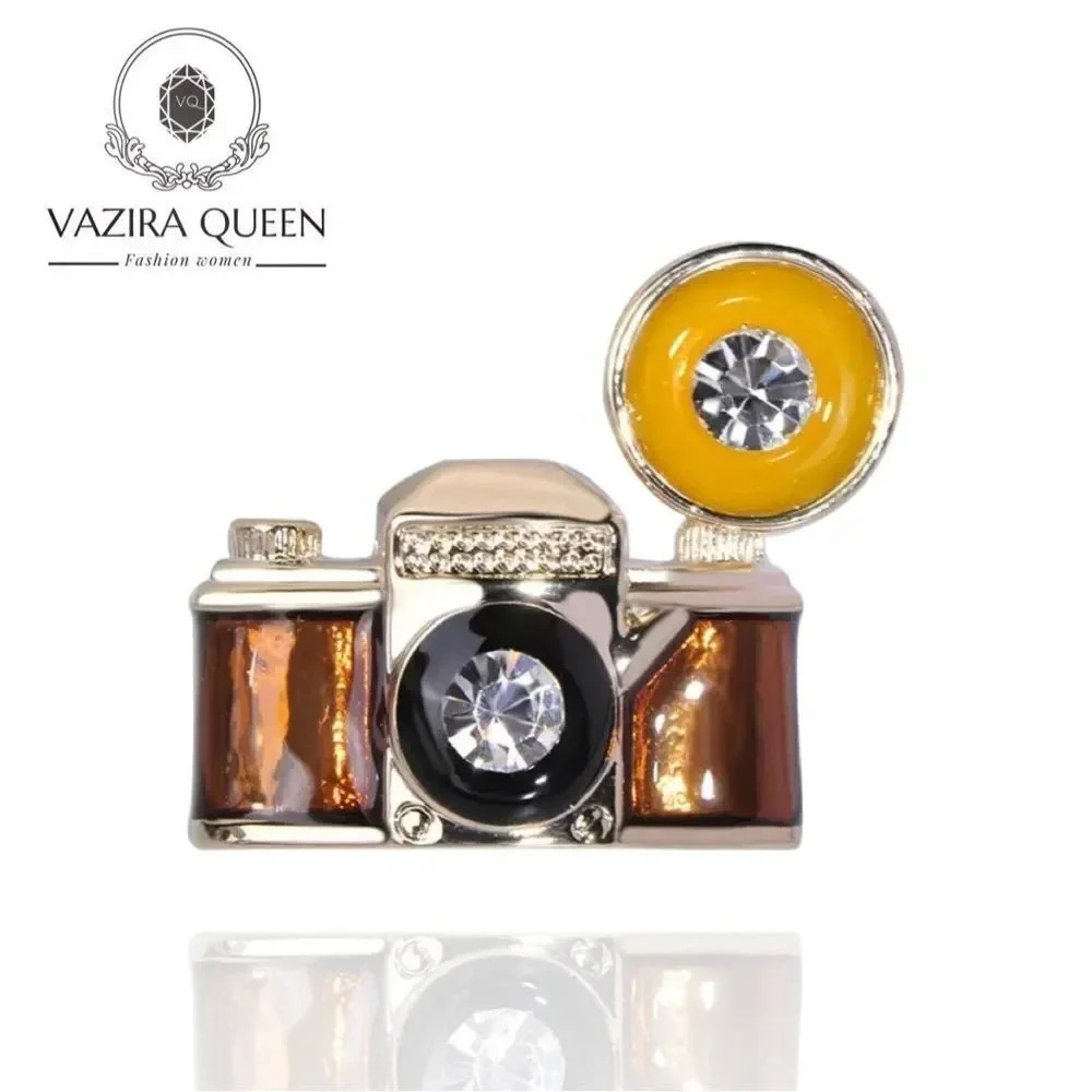 VQ Camera Brooch